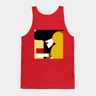 T.S. Red Shapes Tank Top